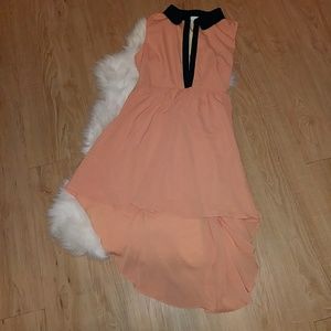 MM Couture high low dress